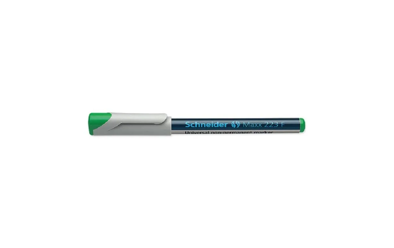 Schneider Folienstift OHP Maxx Wasserlöslich Grün, F