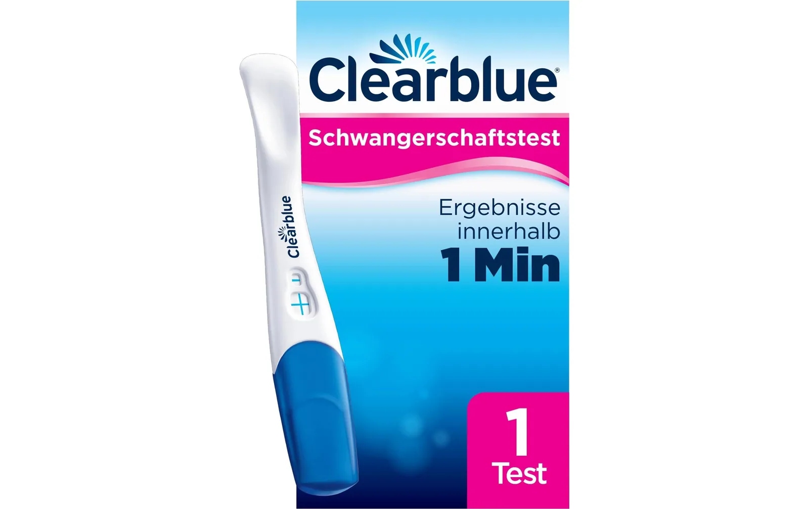 Clearblue Schwangerschaftstest Schnelle Erkennung 1 Stück