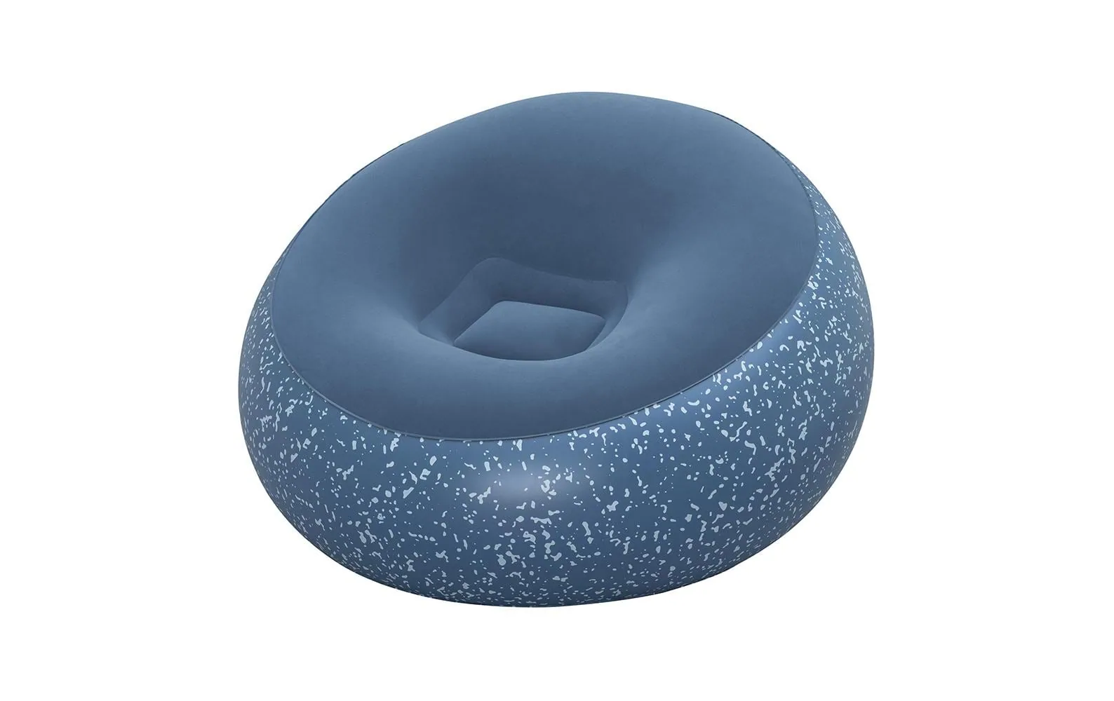 Bestway Aufblasbarer Sessel Inflate Blau, 112 x 112 cm