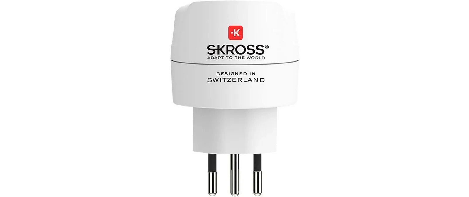 SKROSS Reiseadapter Europe to Switzerland + Italy + Brazil