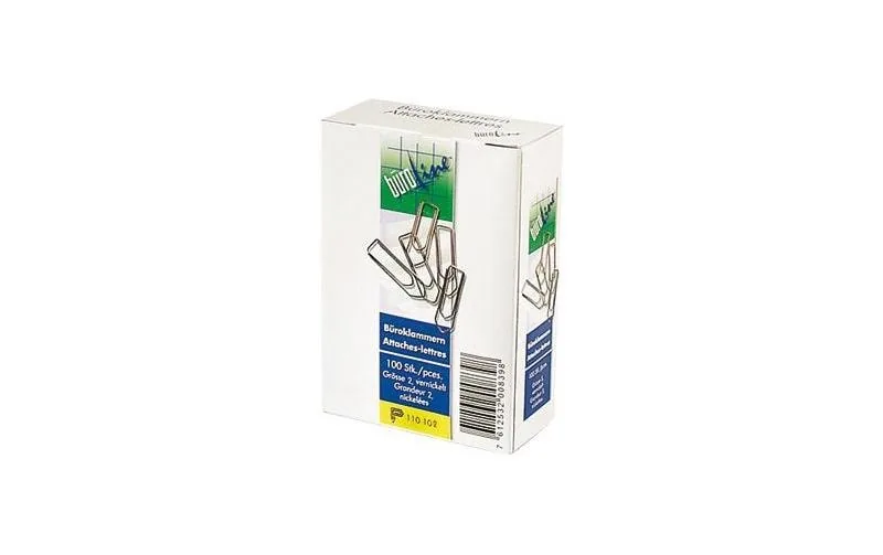Büroline Büroklammer Gr. 4, 32 mm 1 Pack à 100 Stück