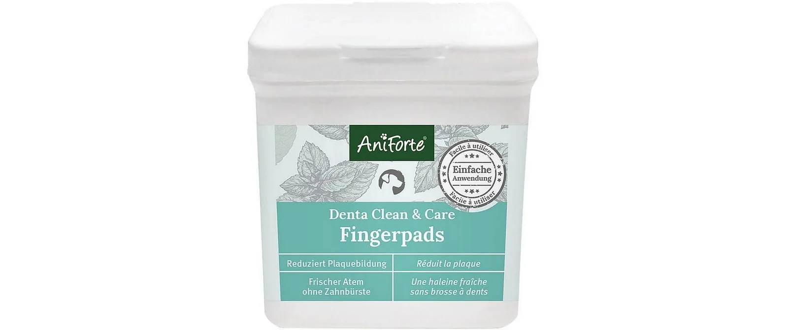AniForte Anti-Plaque Finger Denta Fingerpads 50 Stück