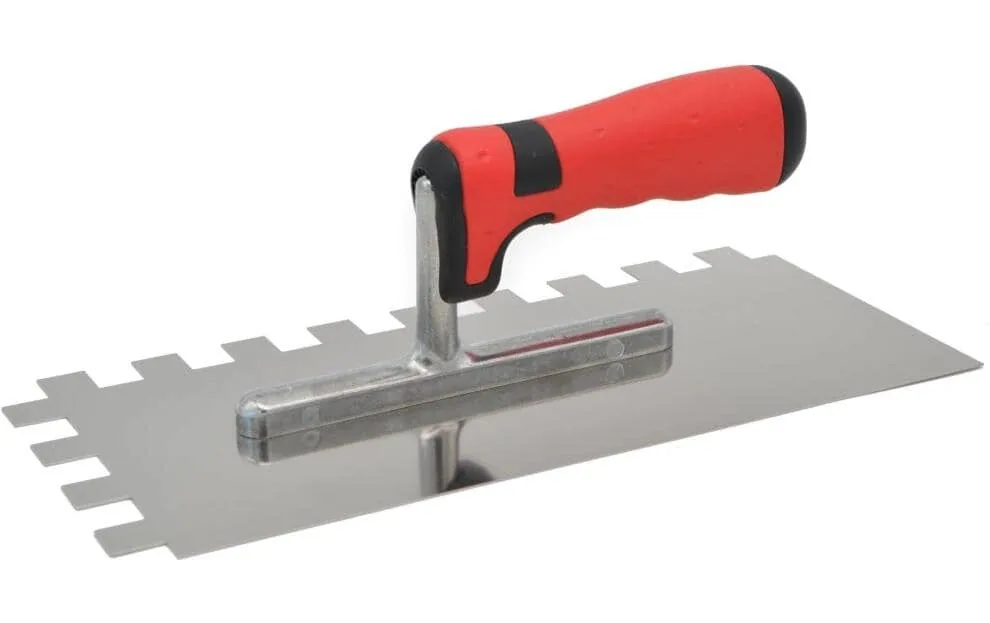 Laser & Tools Glättekelle 15 x 15 gezahnt 280 x 130 mm