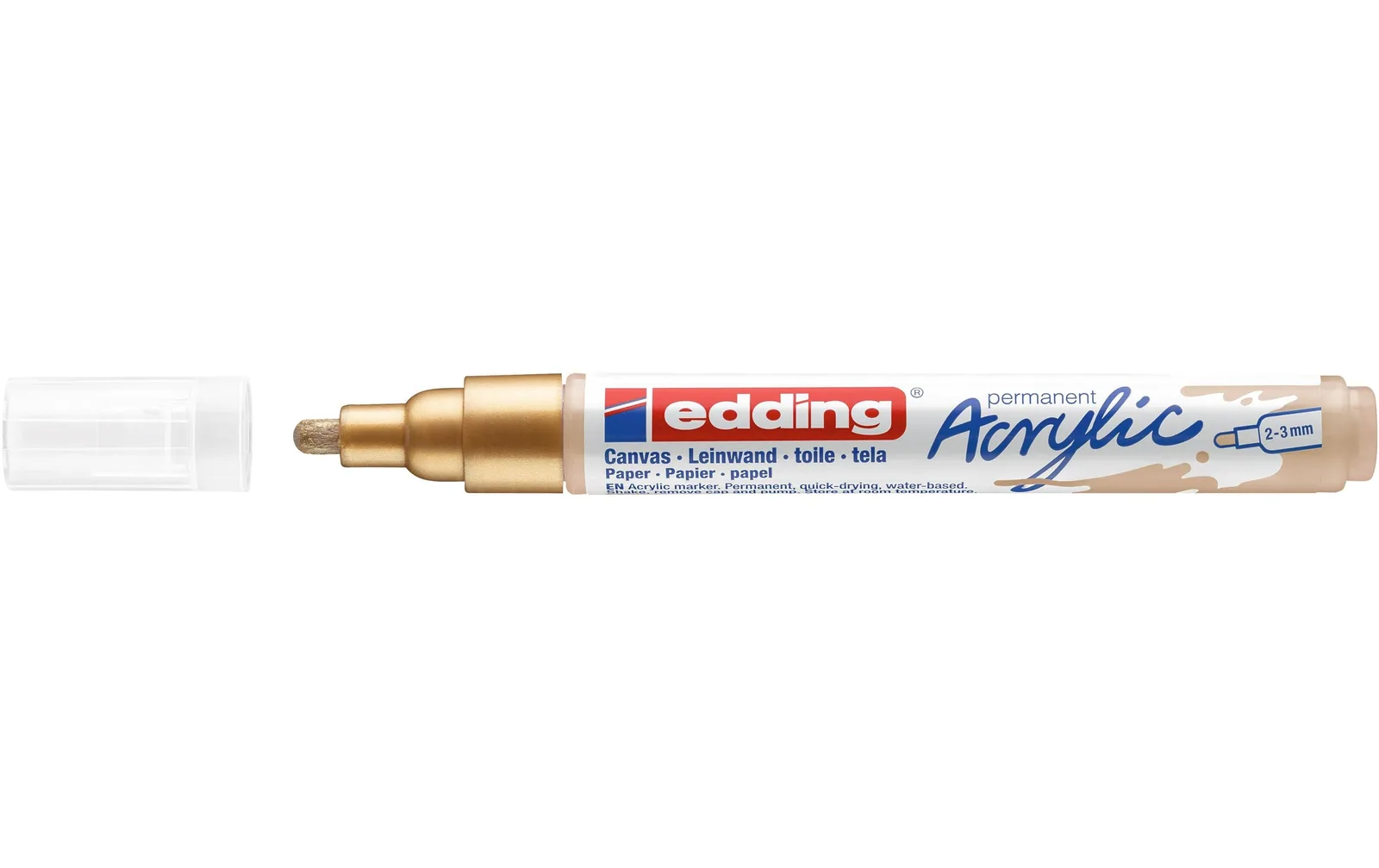 edding Acrylmarker 5100 Medium, Gold