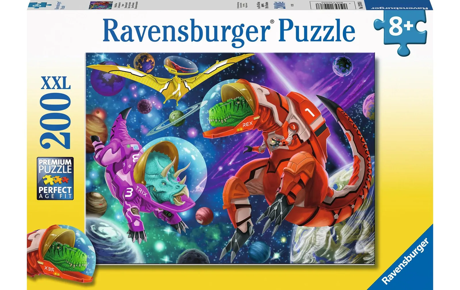 Ravensburger Puzzle Space Dinosaurs 200 XXL Teile