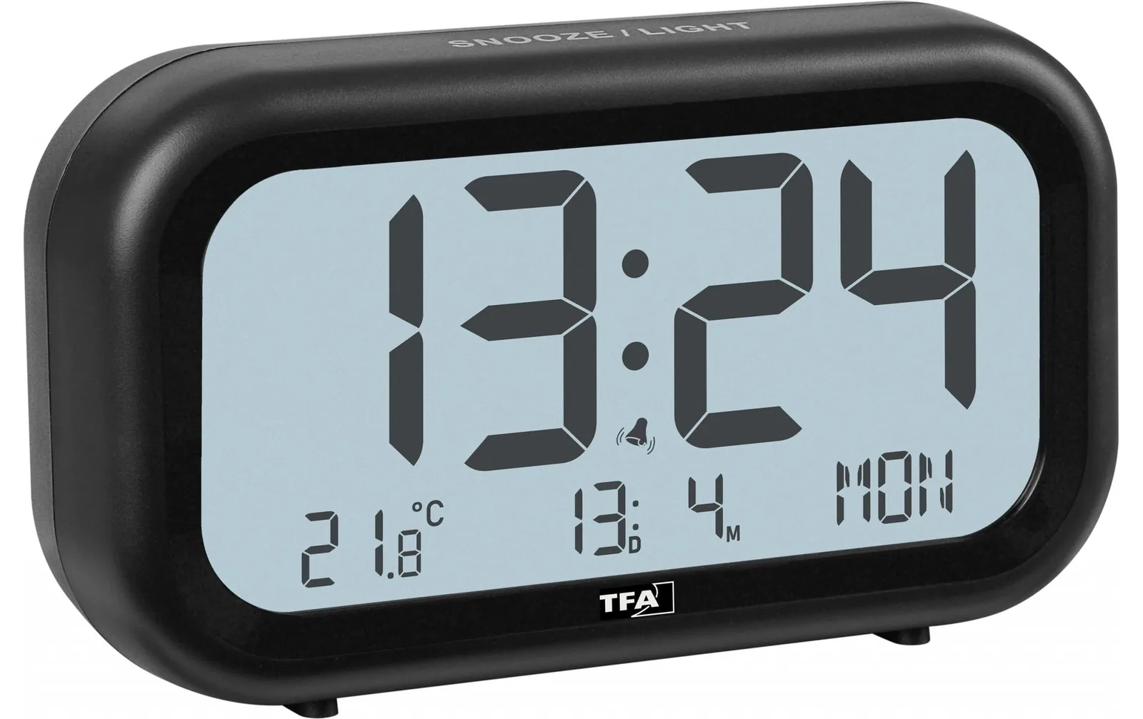 TFA Dostmann Nocta Digital, Grosses Display, Extra lauter Weckton