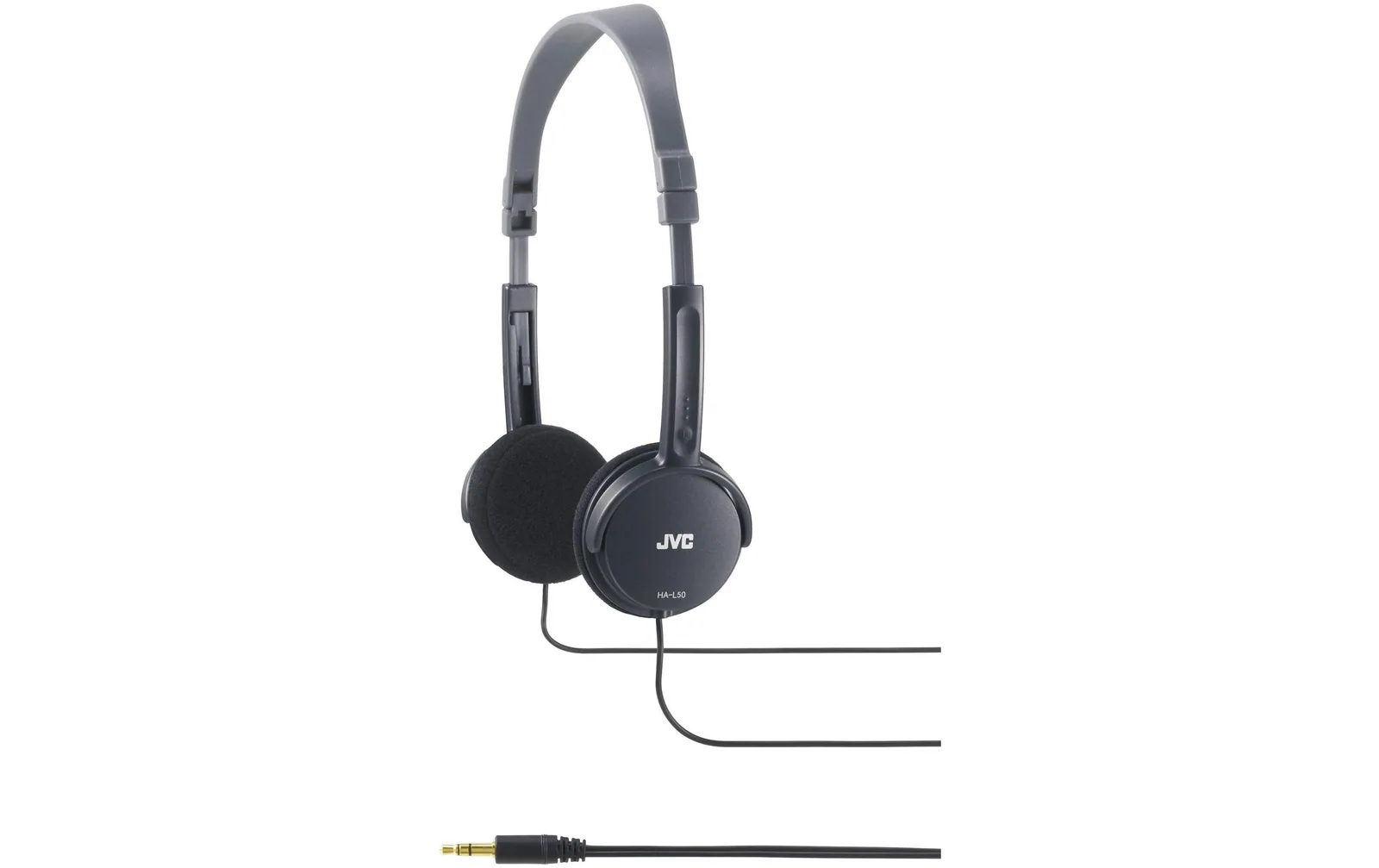 JVC On-Ear-Kopfhörer HA-L50 Schwarz
