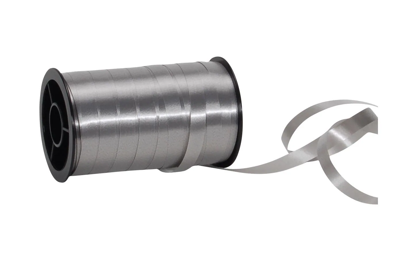 Spyk Geschenkband Poly Glatt 7 mm x 20 m, Silber