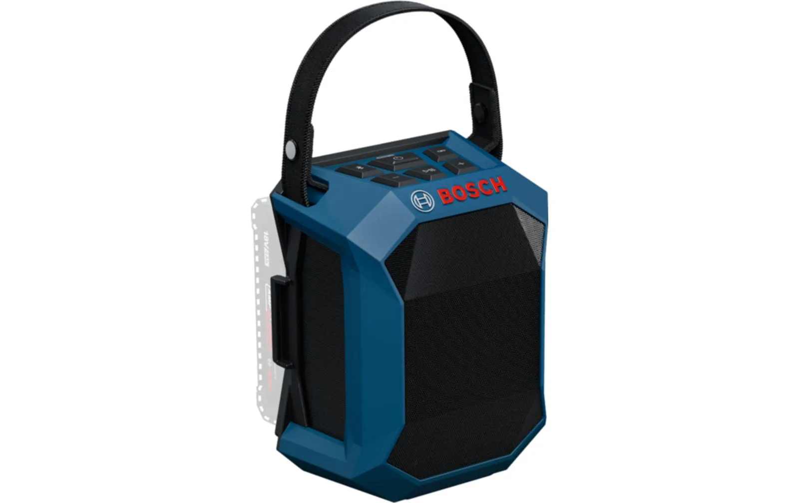 Bosch Professional Bluetooth Lautsprecher PRO GPB 18V-1 C Blau/Schwarz