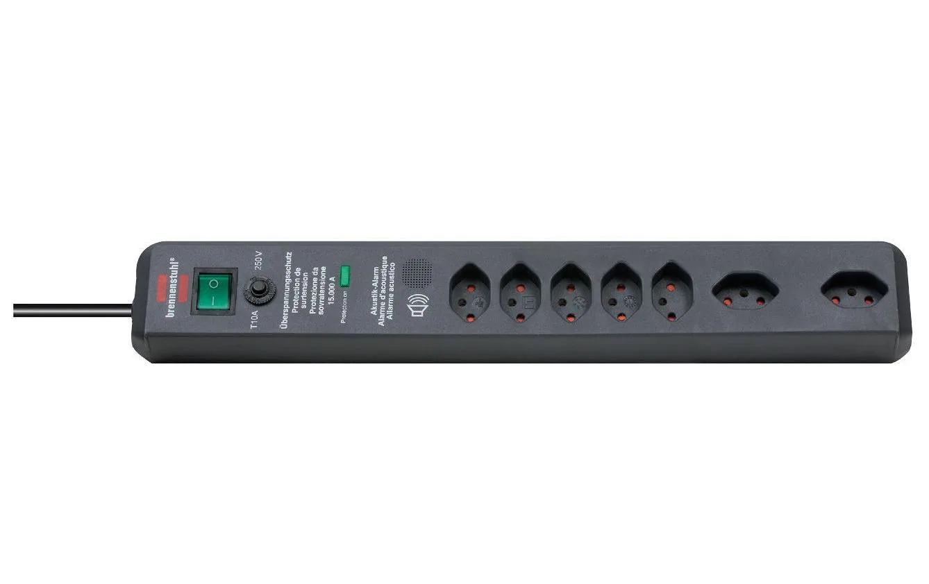Brennenstuhl Steckdosenleiste Secure-Tec 7x T13