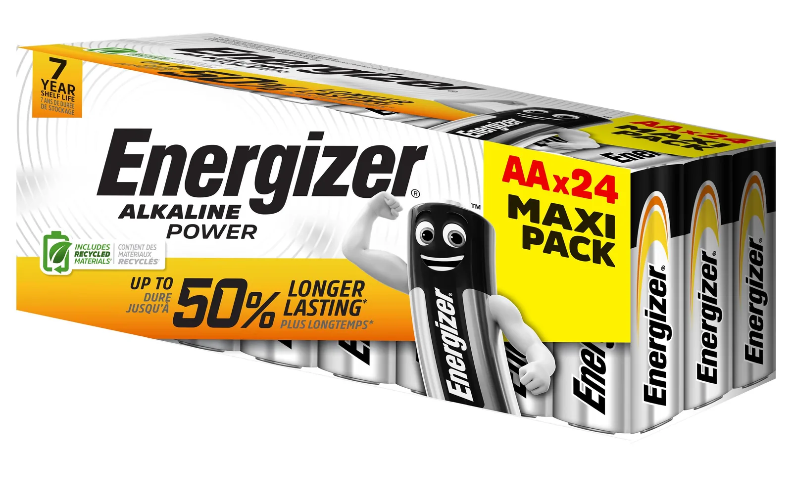 Energizer Batterie Alkaline Power AA , 24 Stück