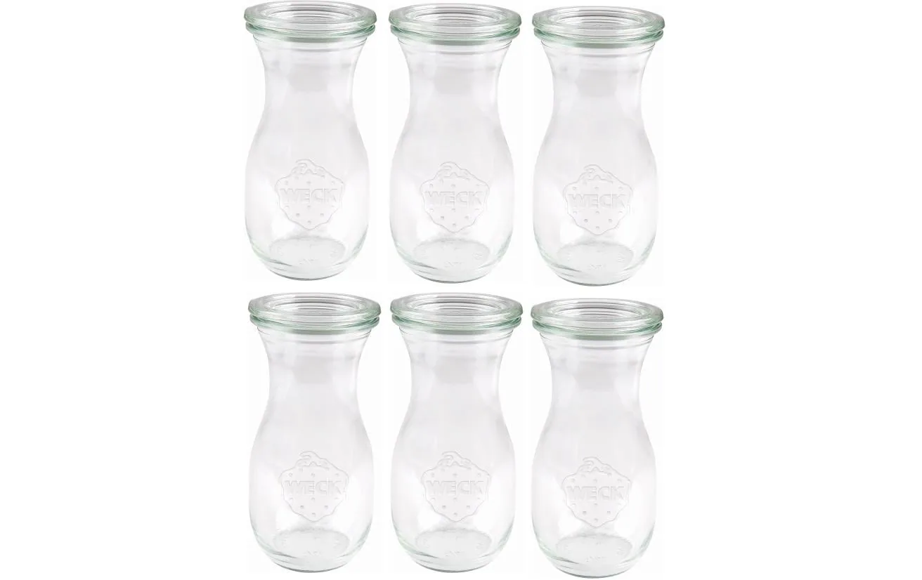 Weck Einmachflasche 250 ml, 6 Stück