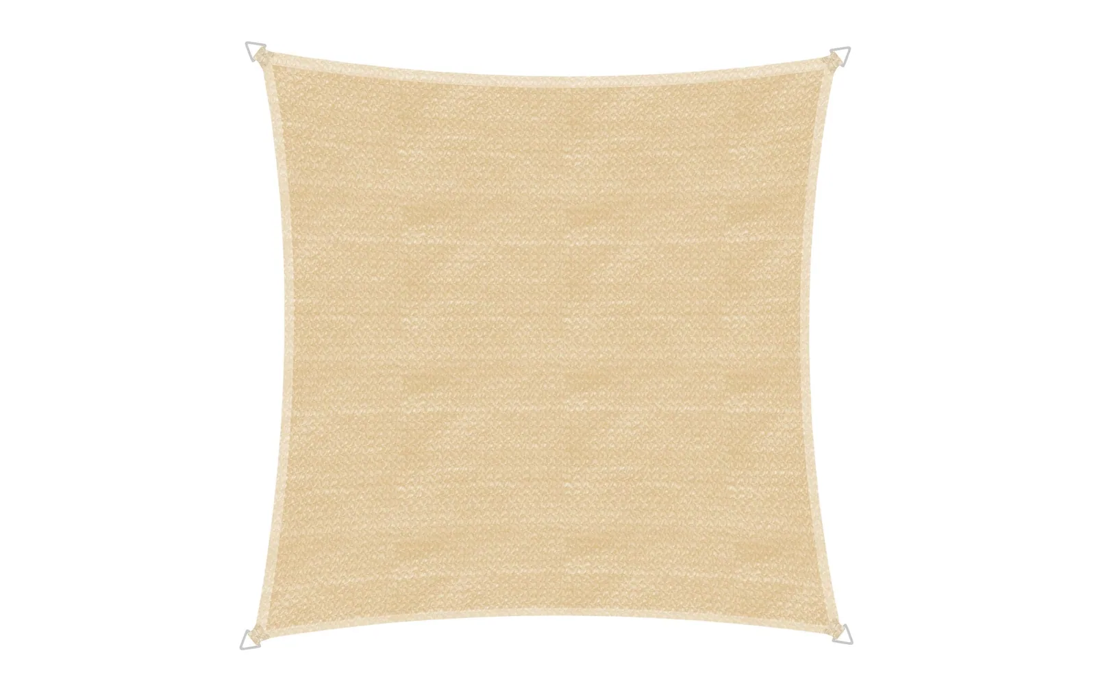 Windhager Sonnensegel Capri, 5 m, Eckig, Champagner