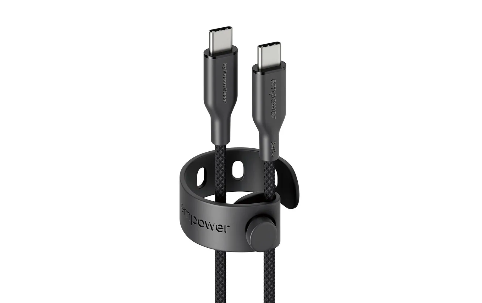 emPower by PanzerGlass USB 2.0-Kabel Racing 240 W Schwarz USB-C - USB-C 1.2 m
