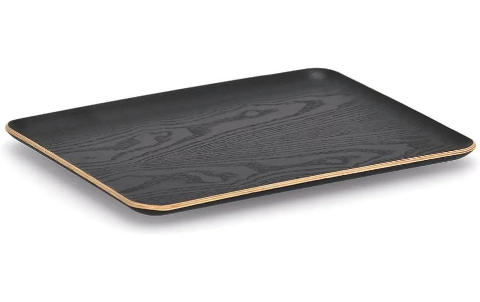 Zeller Present Serviertablett Holz/Wengefurnier Schwarz