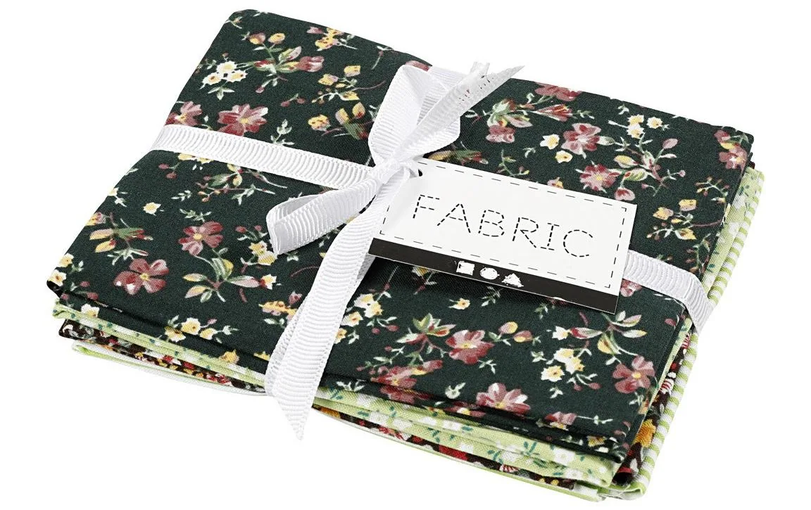Creativ Company Stoff Fabric 4-teilig, 45 cm 55 cm