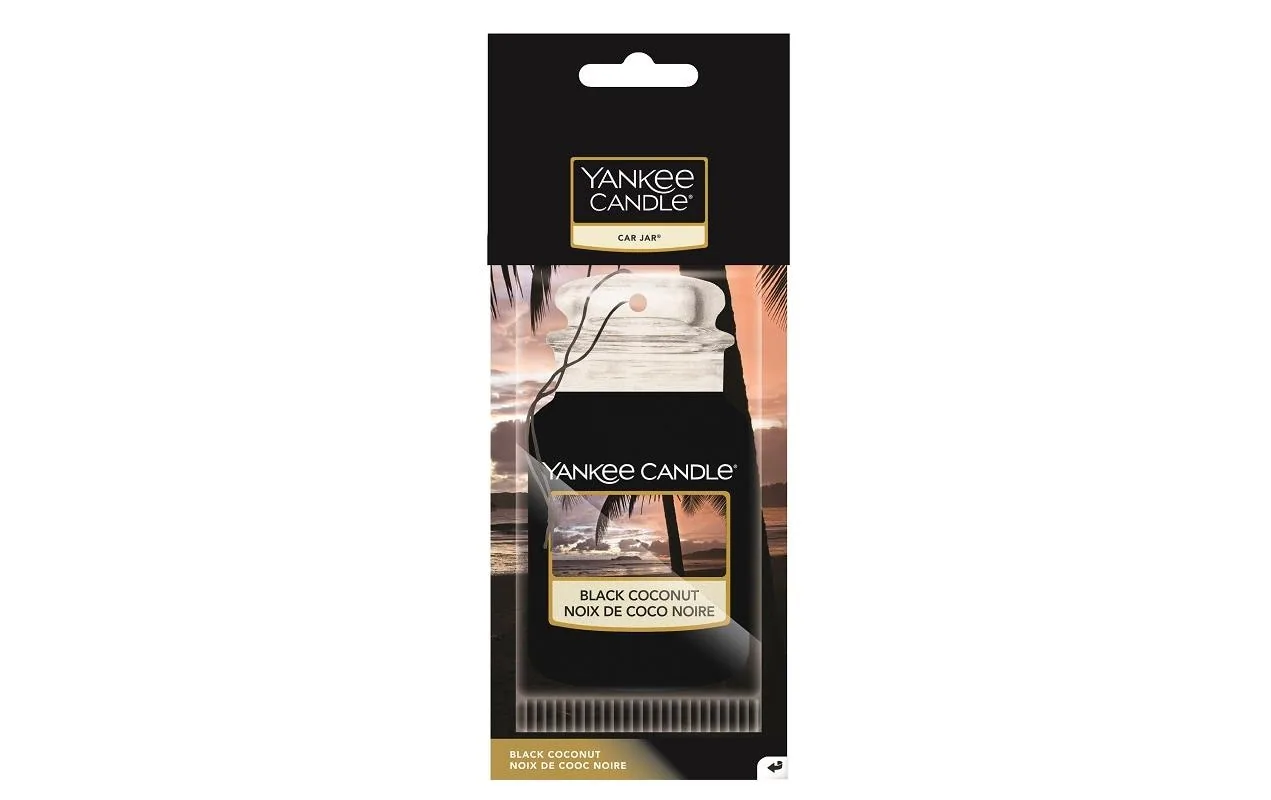 Yankee Candle Auto-Lufterfrischer Car Jar Black Coconut