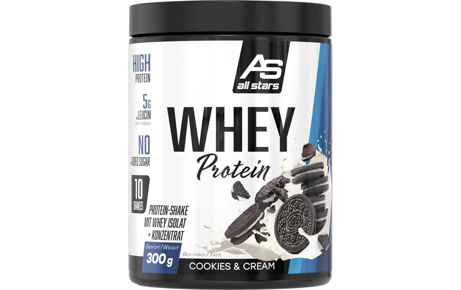 All Stars Whey Protein 100% Cookies & Cream, 300 g