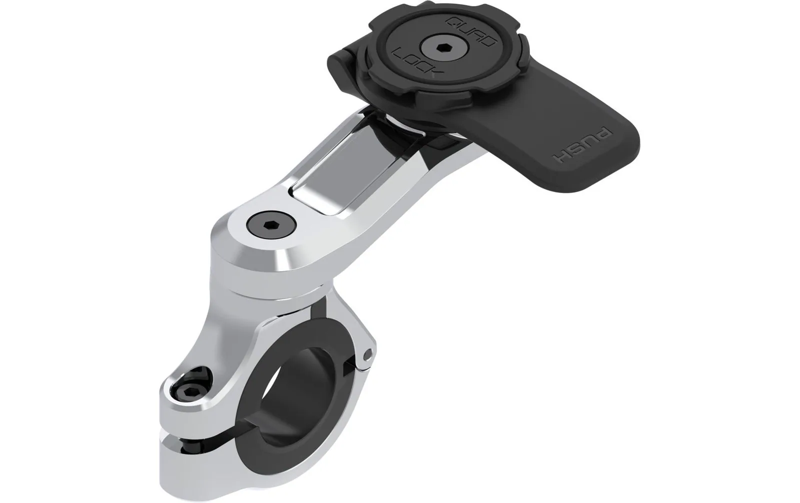 Quad Lock Motorcycle Handlebar Mount Pro Chrome