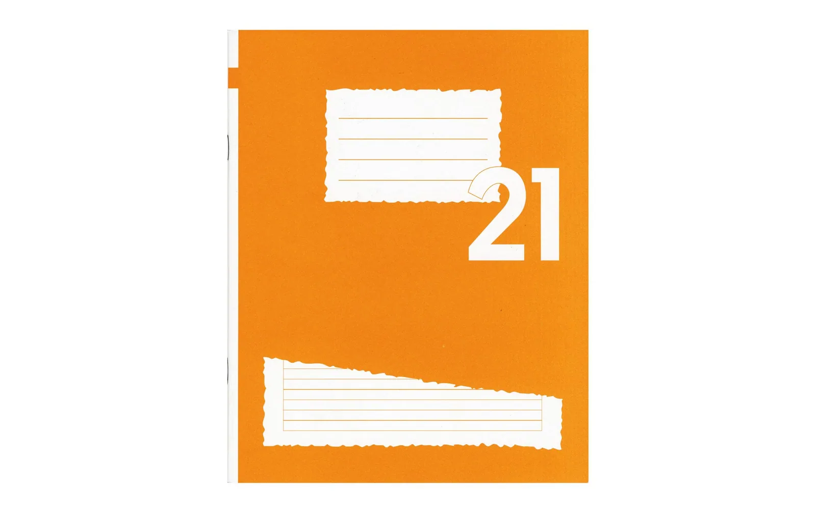 office focus Schulheft E5, Liniert, Orange, 10 Stück