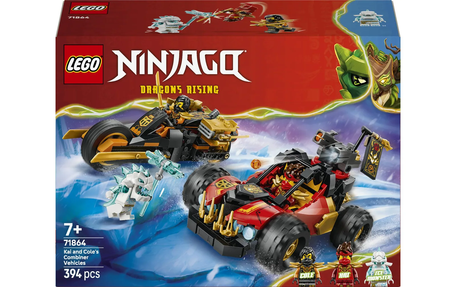 LEGO® Ninjago Kais und Coles Kombi-Flitzer 71864
