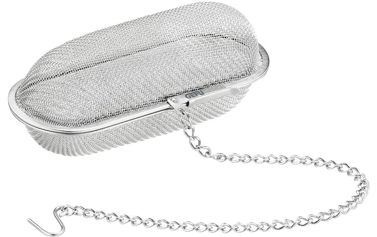GEFU Tee-Gewürzsieb Infusio Silber