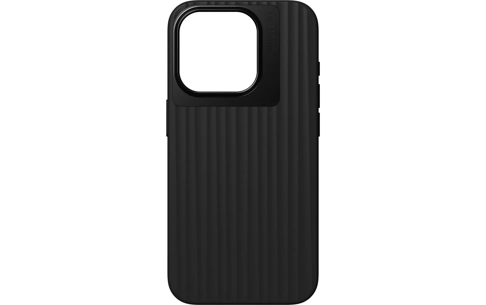 Nudient Back Cover Bold Case iPhone 15 Pro Charcoal Black