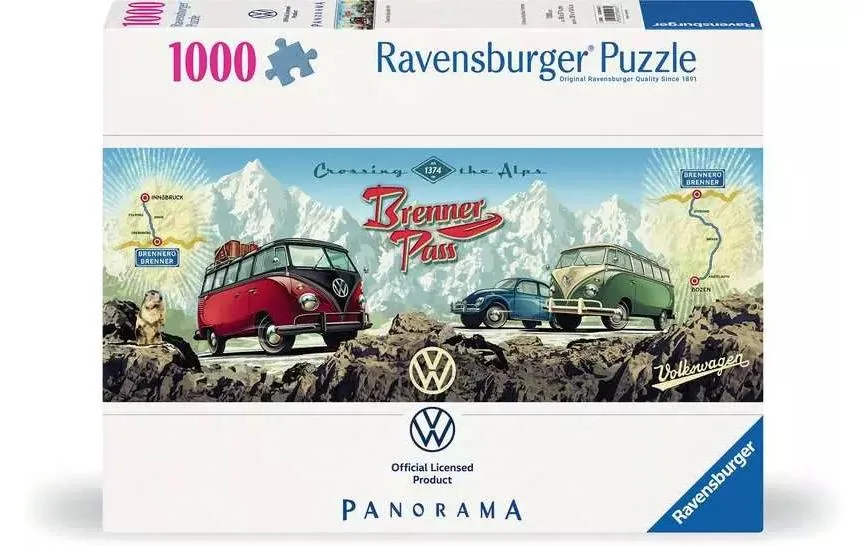 Ravensburger Puzzle Mit dem VW Bulli