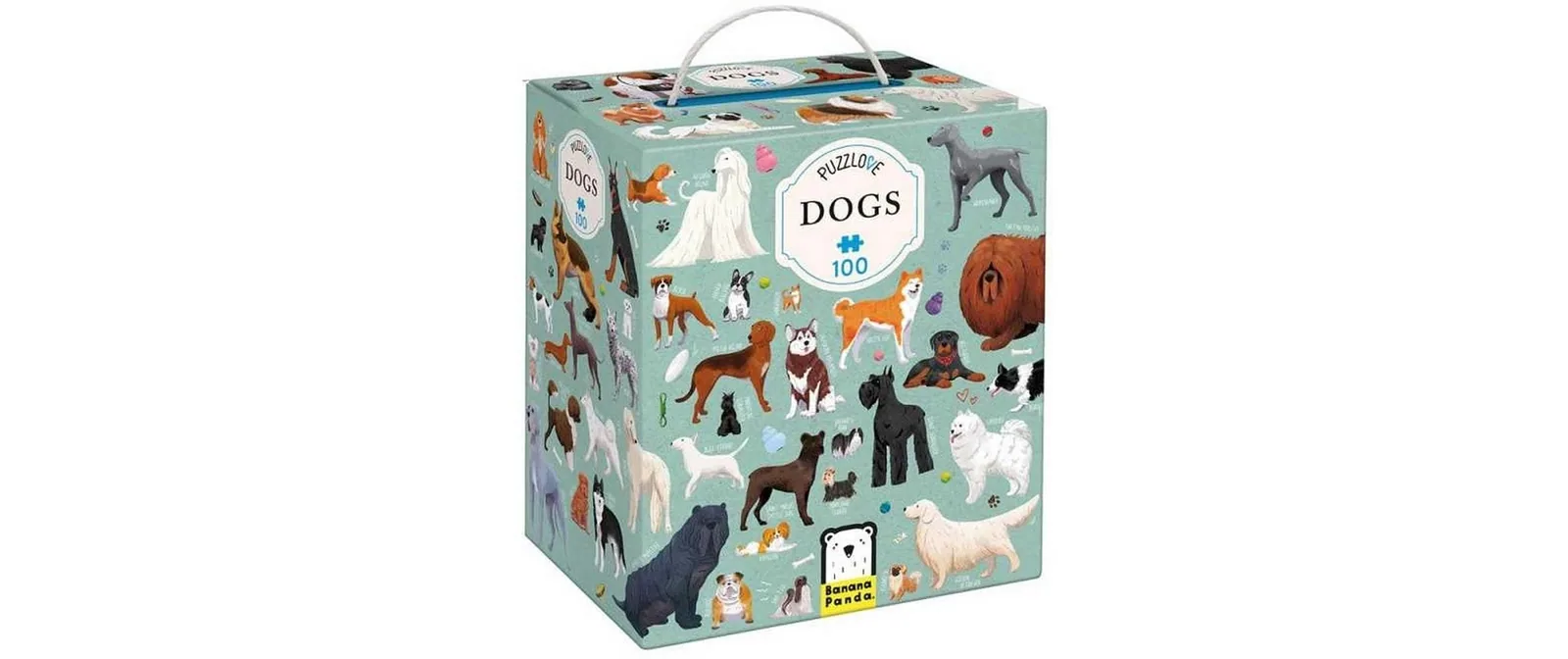 Banana Panda Puzzle Puzzlove Dogs Klassisch 100 Teile