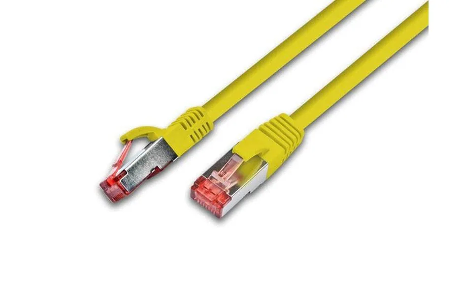 Wirewin Patchkabel RJ-45 - RJ-45, Cat 5e, F/UTP, 0.25 m, Gelb