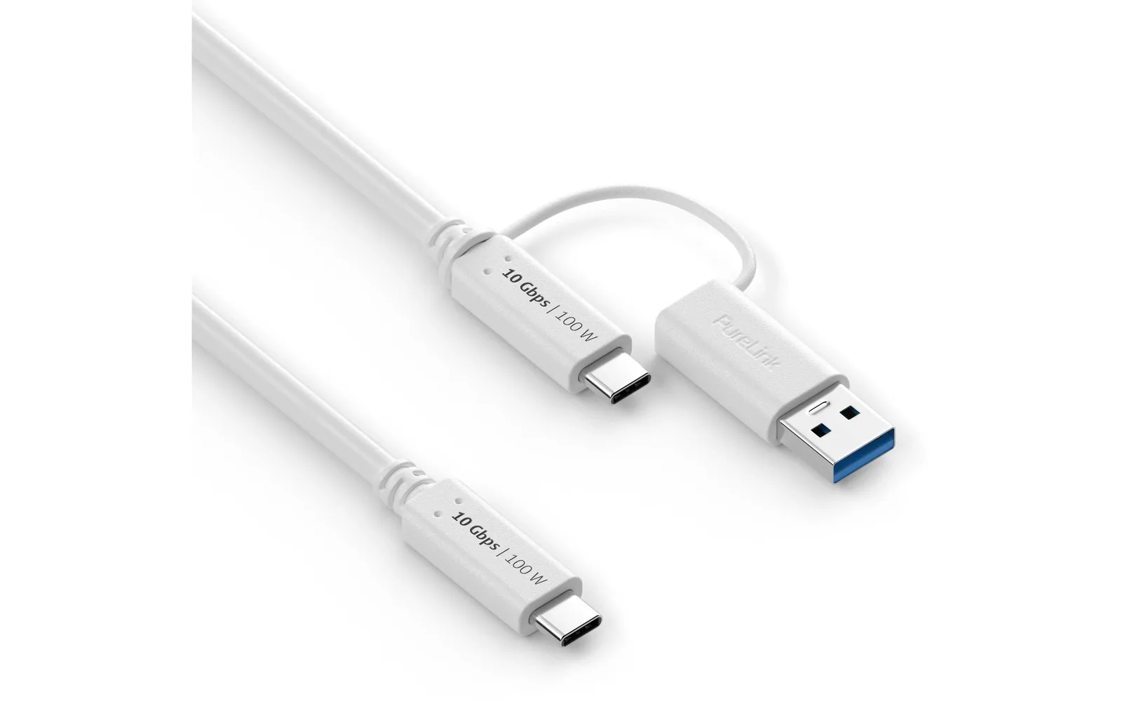 PureLink iSeries USB-Kabel C-C, USB-A Aufsatz USB-C - USB-A/USB-C 1 m