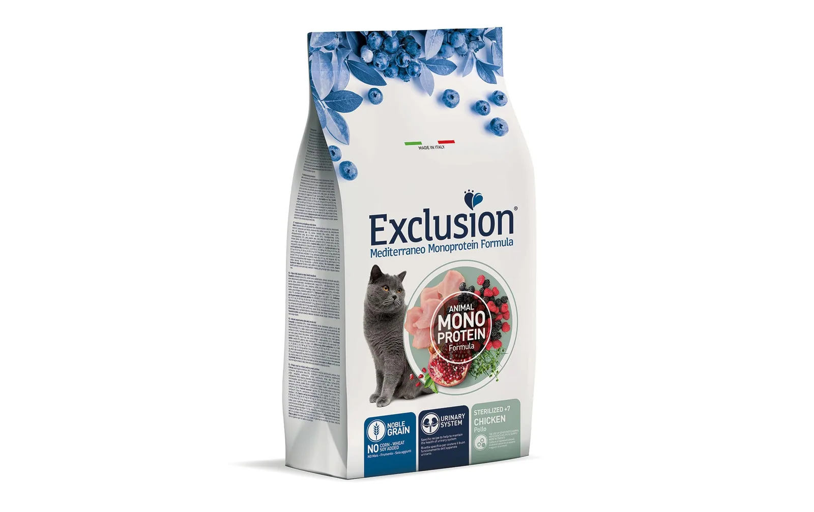 Exclusion Trockenfutter 7+ Sterillized Chicken, 1.5 kg