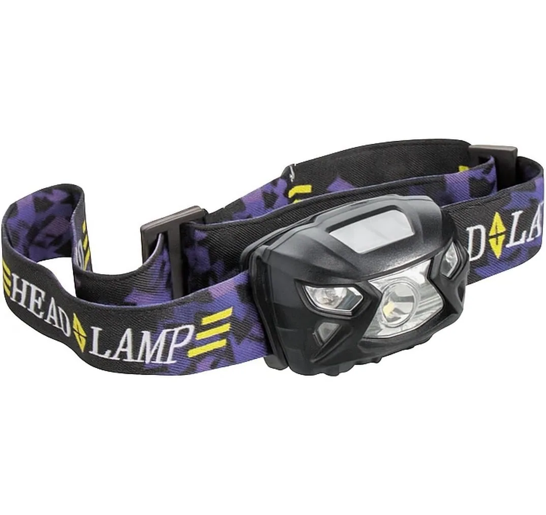 STEFFEN Stirnlampe LED 280 5W Dunkelviolett