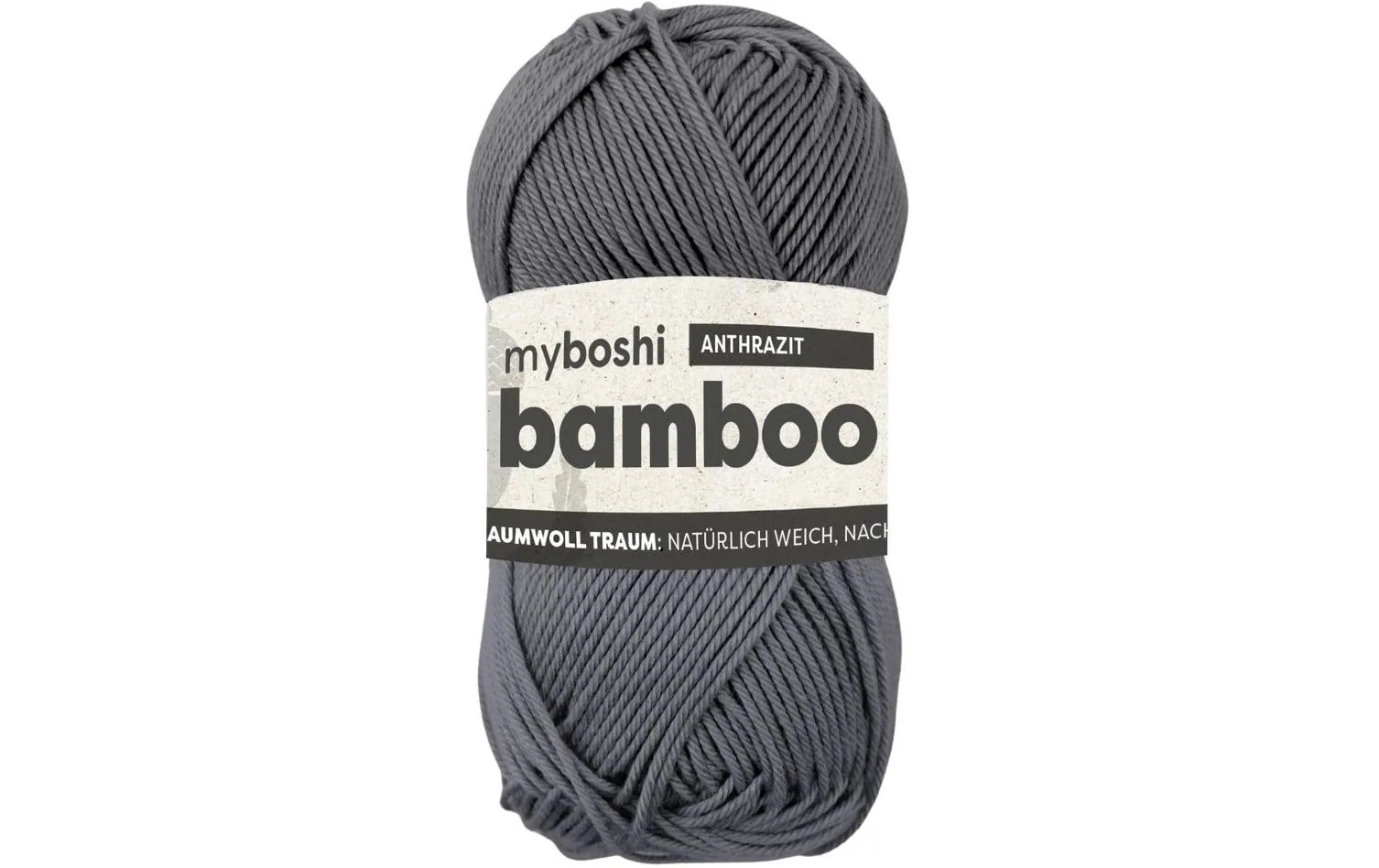 myBoshi Wolle Bamboo anthrazit