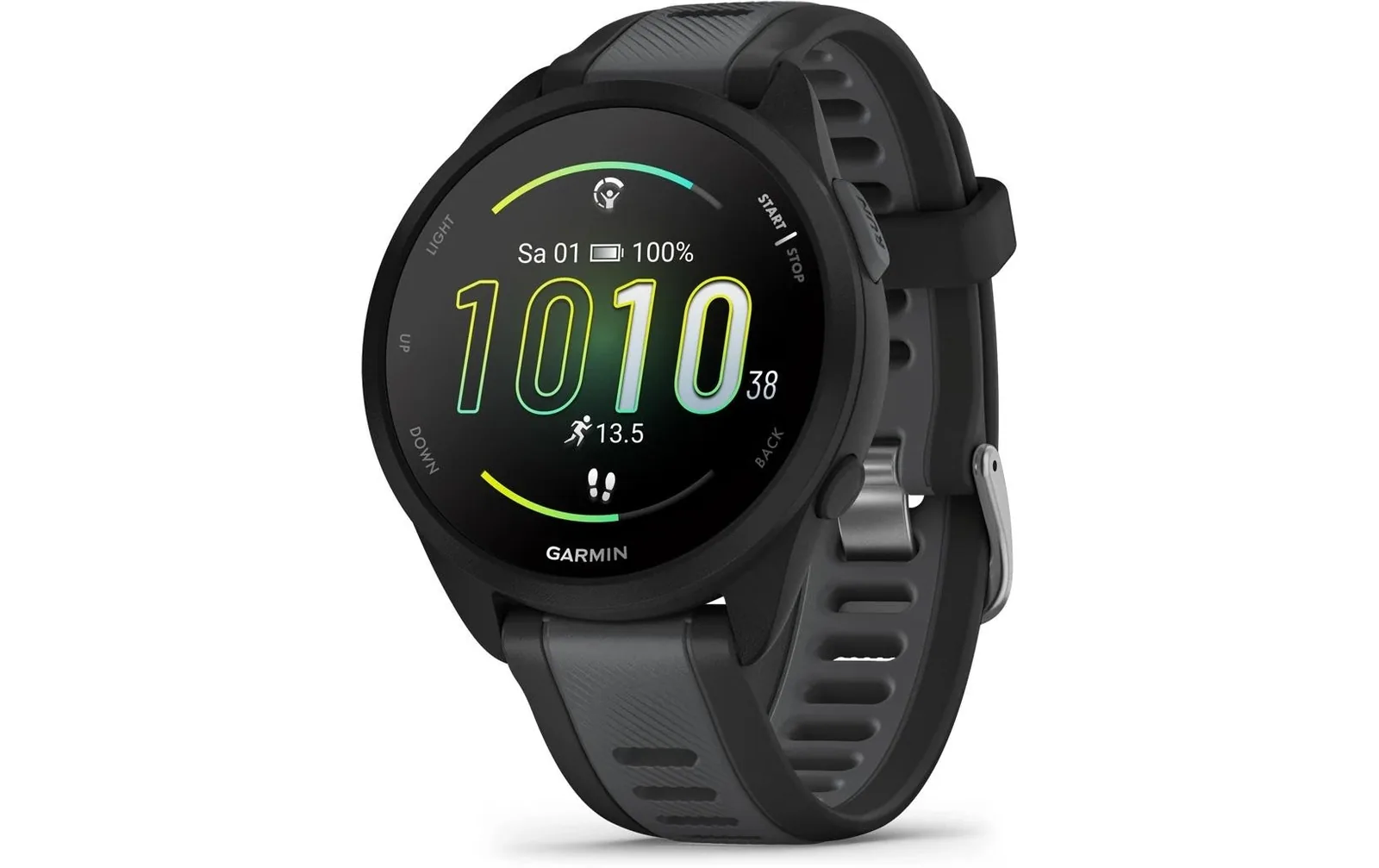 GARMIN Sportuhr Forerunner 165 Schwarz/Dunkelgrau