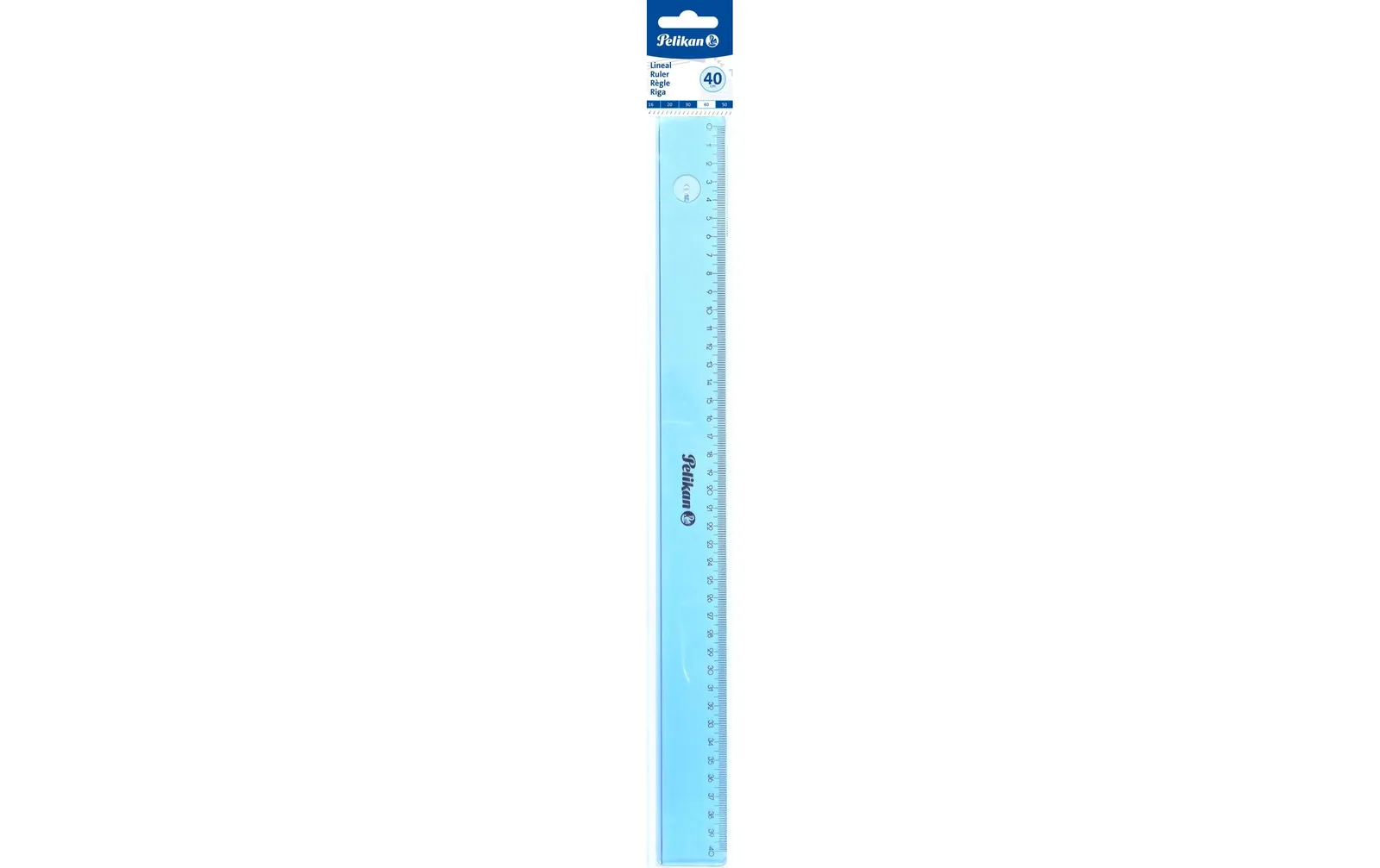Pelikan Lineal 40 cm, Blau