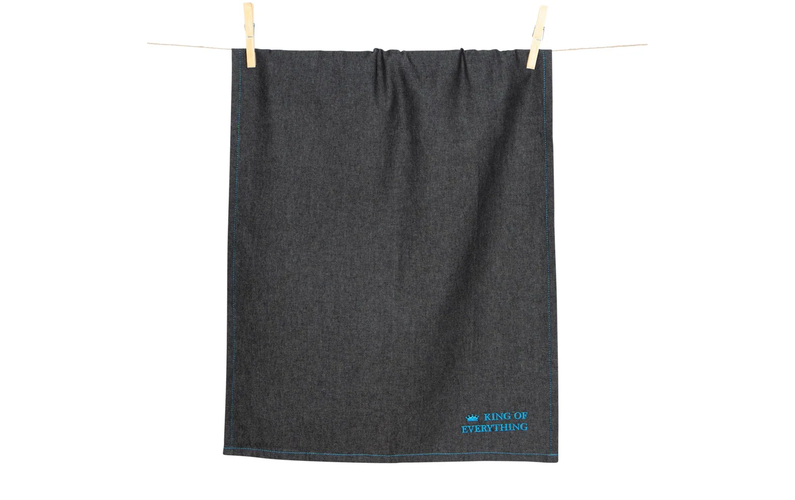 pad Geschirrtuch-Set Denim, King of Everything Schwarz
