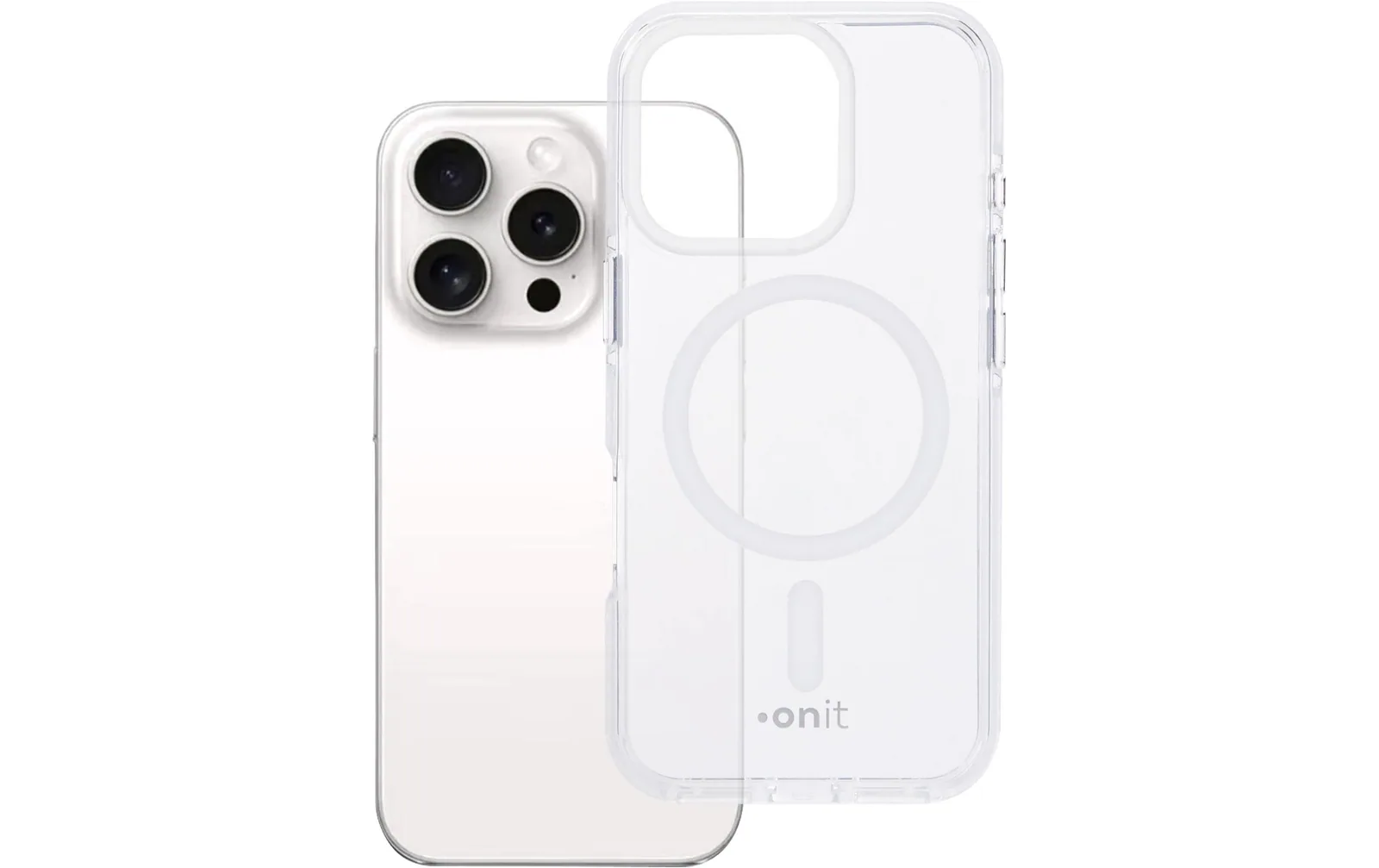 onit Back Cover Armorix iPhone 16 Pro Weiss transparent