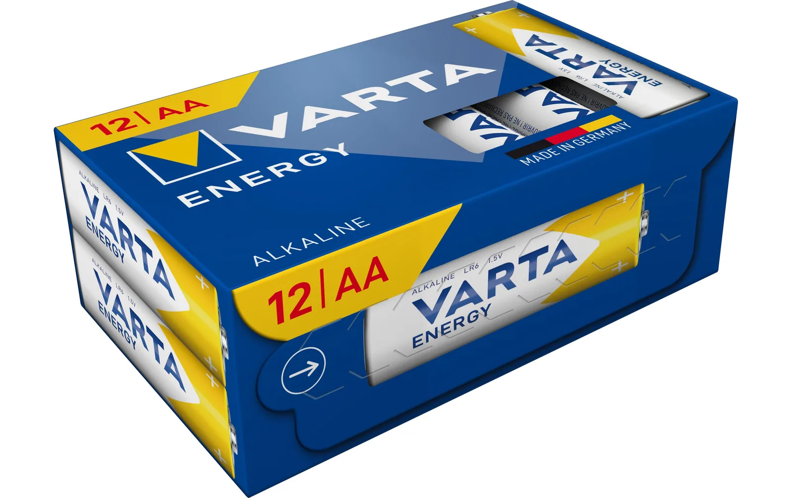 Varta Batterie Energy AA CUBE12 , 12 Stück