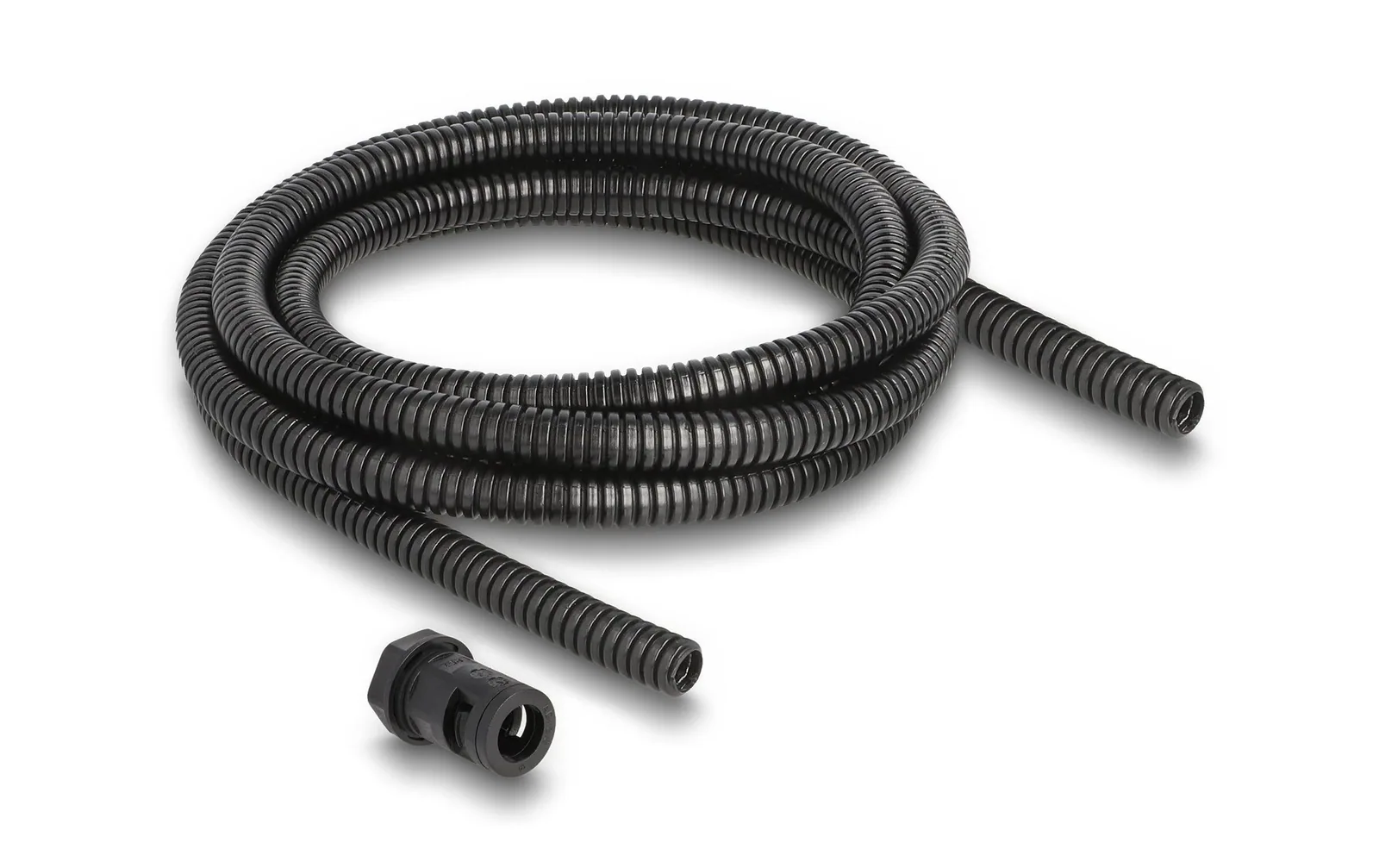 Delock Kabelschlauch 2 m x 10 mm Schwarz