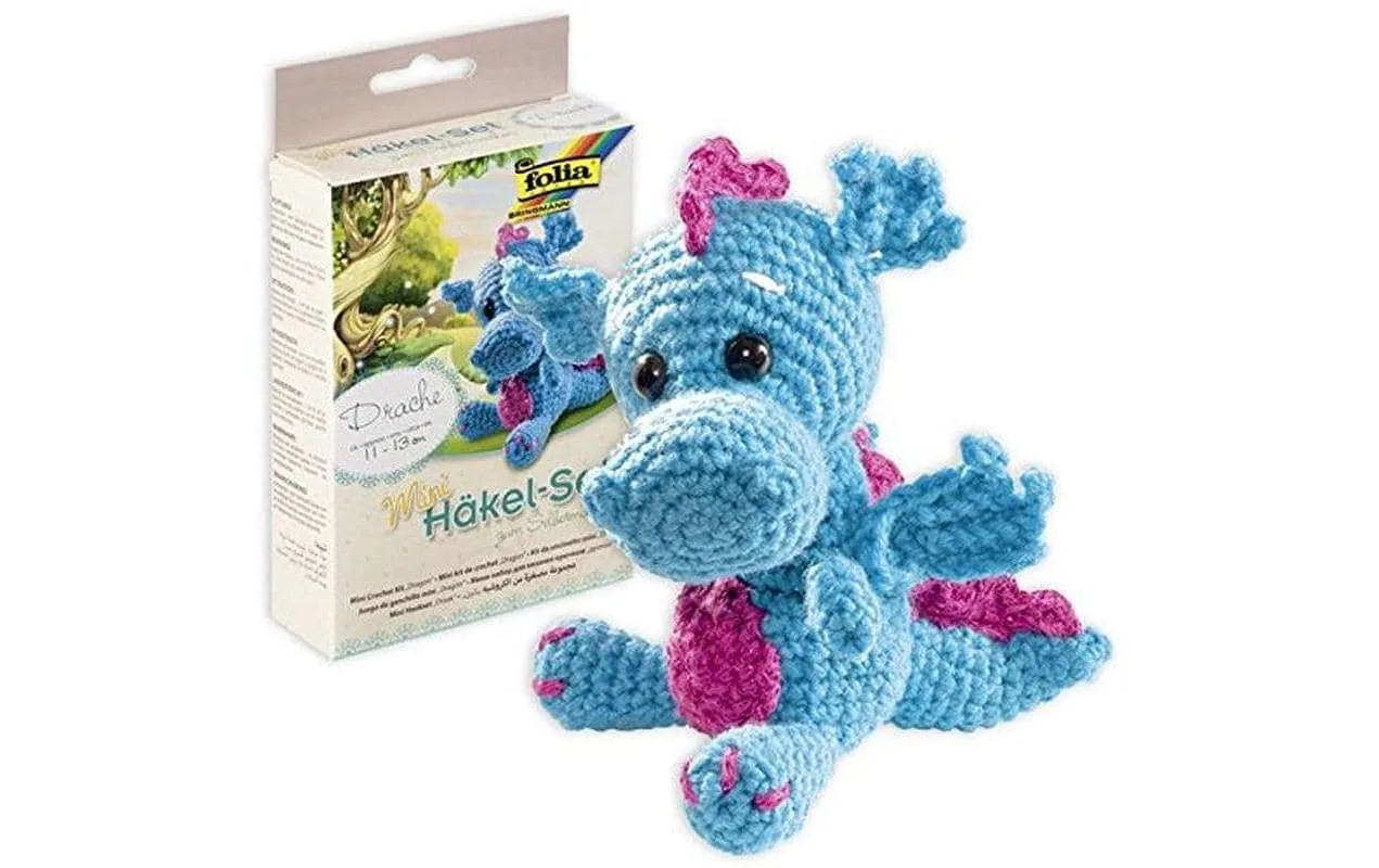 Folia Häkelset Mini Drache