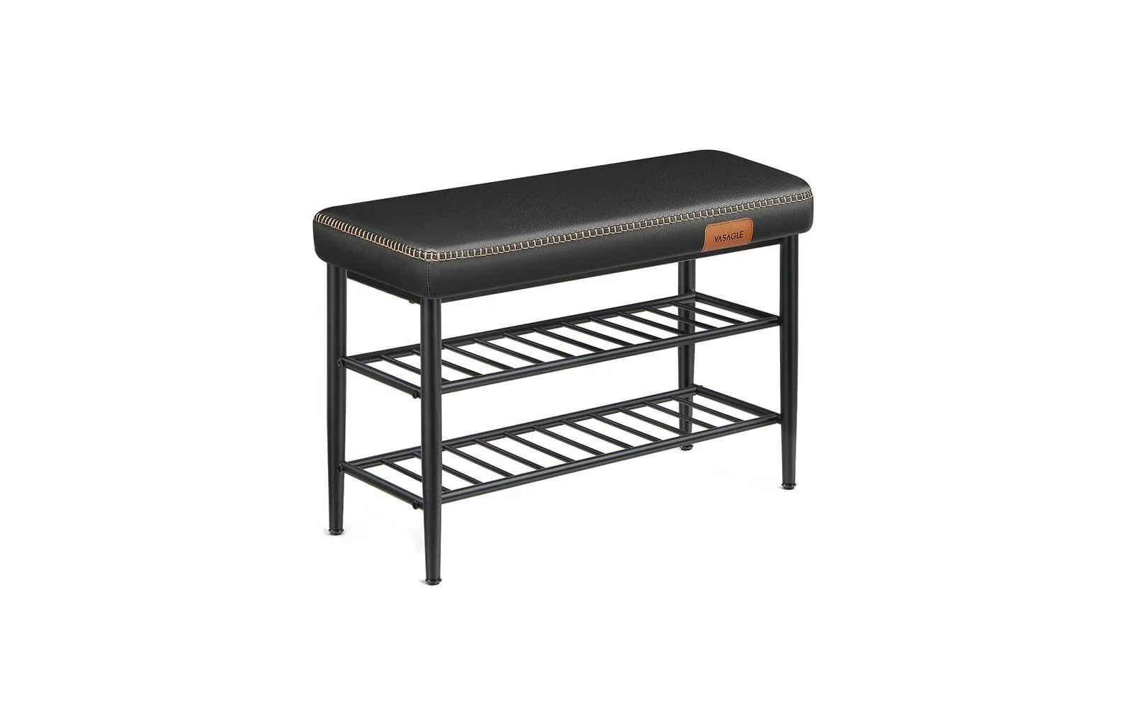 VASAGLE Schuhorganizer Ekho 80 x 50 cm, Schwarz