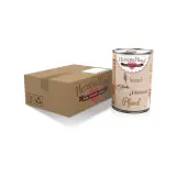HerzensHund Pferd mit Amaranth - glutenfrei & hypoallergen - für Hunde · 6 x 800g Dose