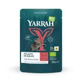 Katzen Bio Pouches Filets mit Rind in Sauce 14 x 85g