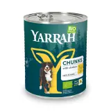 Yarrah Bio Hund Dose Bröckchen getreidefrei Huhn · 6×820g Dose