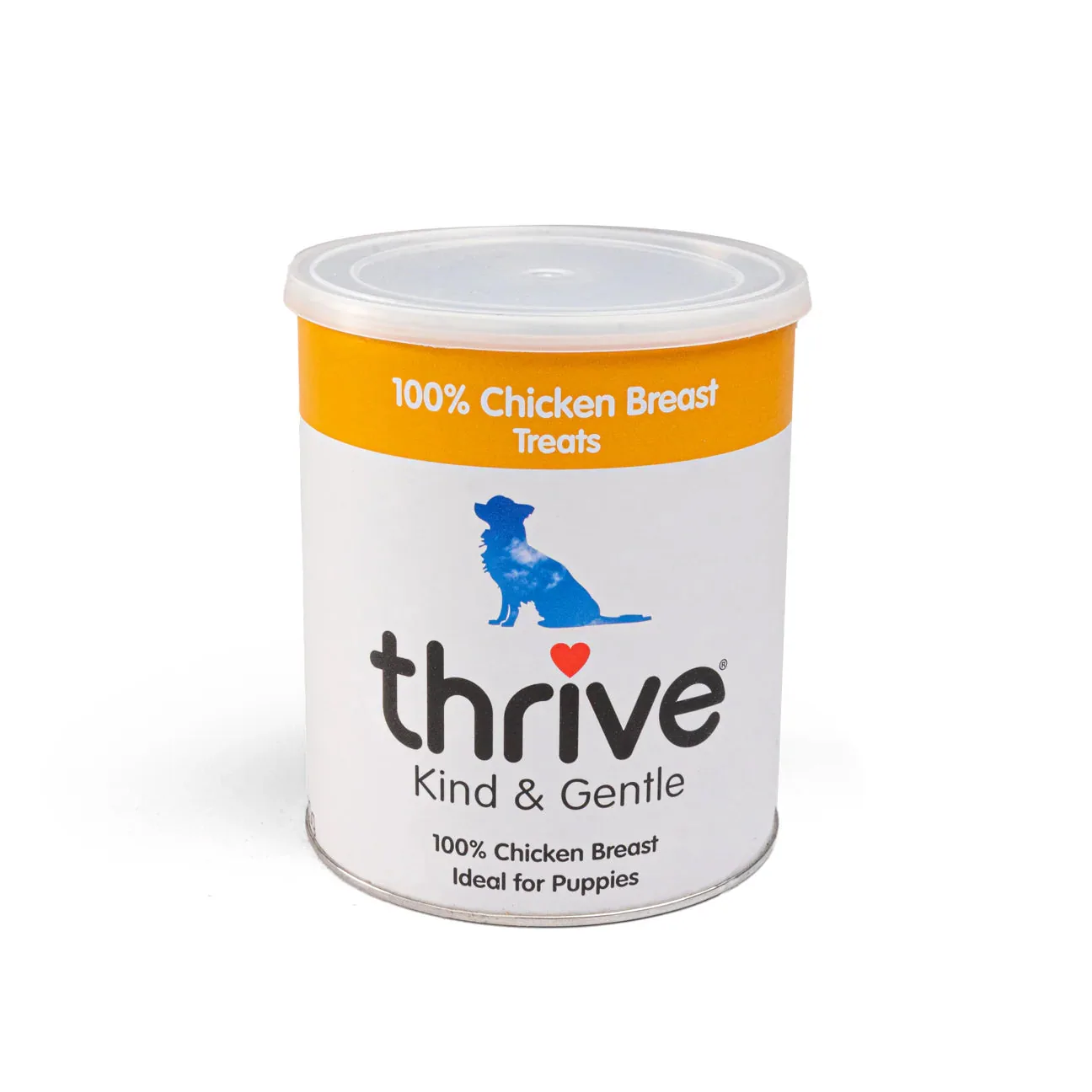 Thrive Kind & Gentle 100% Hühnerbrust Snack für Welpen und kleine Rassen · 1 x 170g