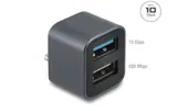 Delock USB Hub (Mini, USB Type-C Stecker, 1 x USB 10 Gbps)