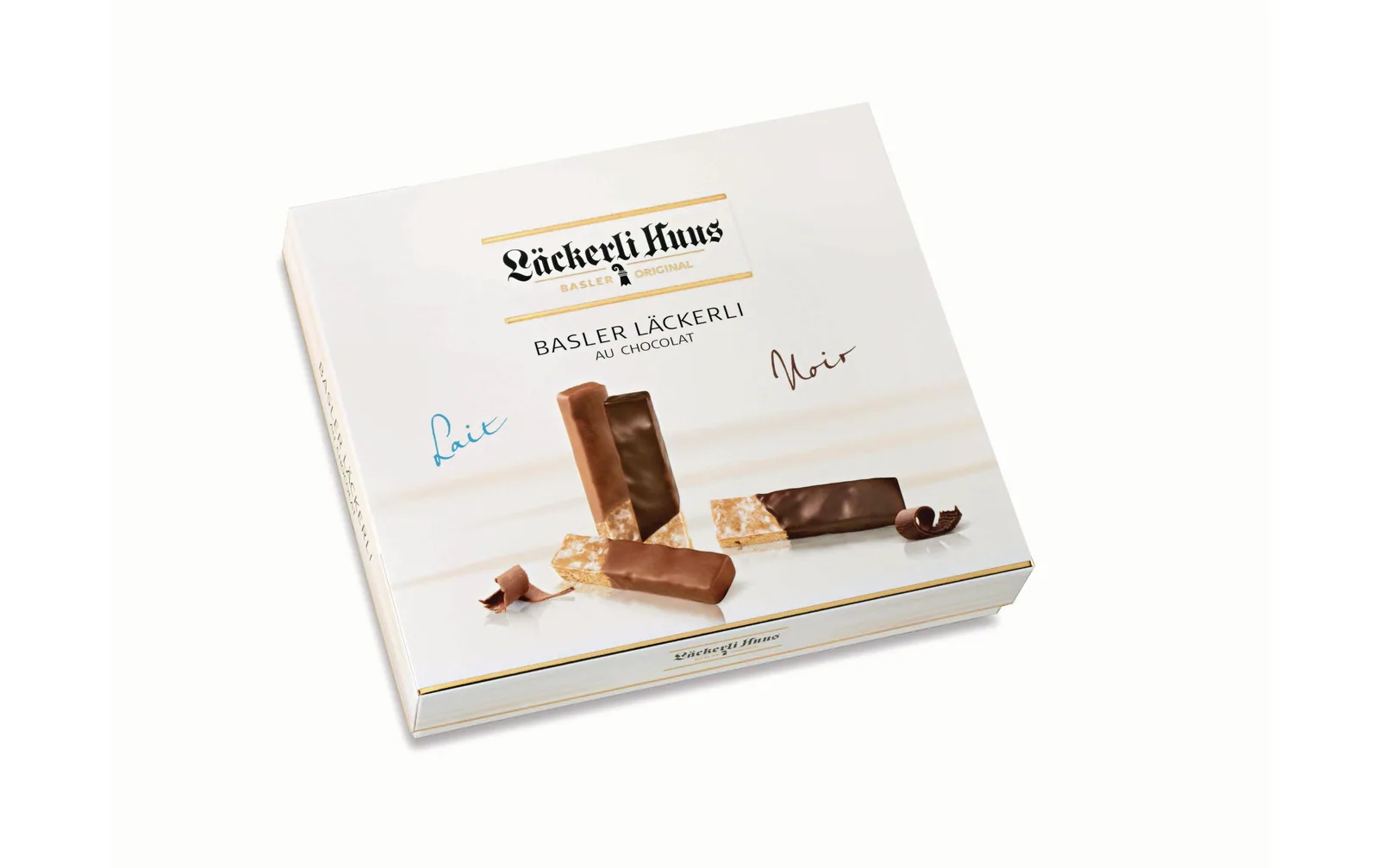 Läckerli Huus Basler Läckerli au chocolat noir et lait 200 g