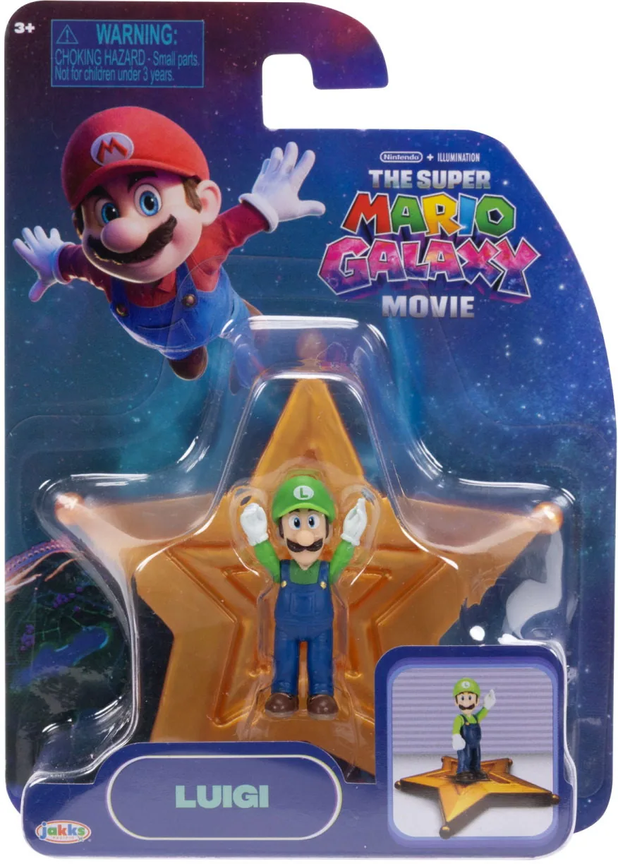 Super Mario: Luigi Minifigure [4 cm]