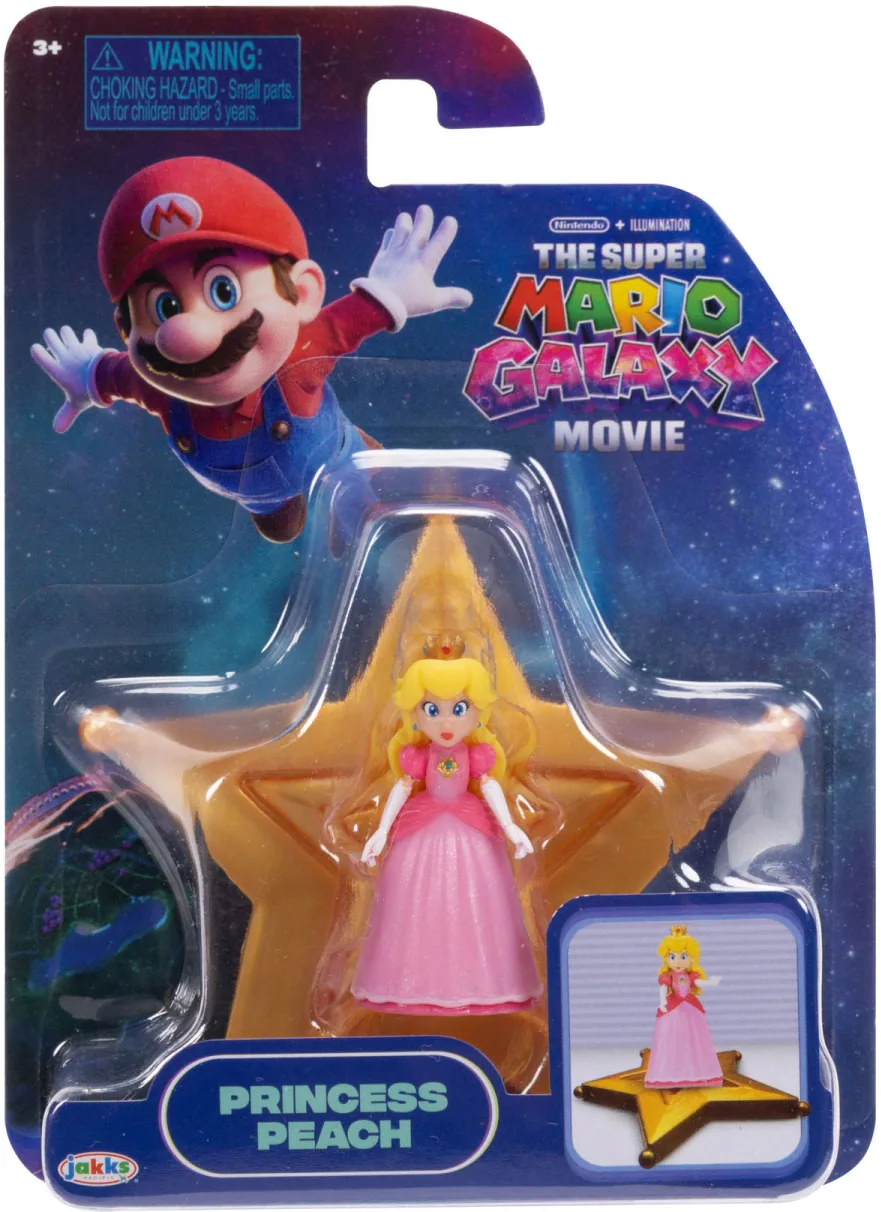 Super Mario: Peach Minifigure [4 cm]